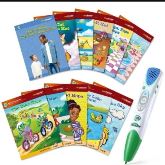 Leapfrog Leapreader Pen & 10 Books Mega set Sealed Box🆕⌚📦🏃💨🚚 - Picture 2 of 14